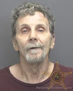 Mugshot of Daniel Ferguson booked in Vanderburgh County, Indiana on July 27, 2026