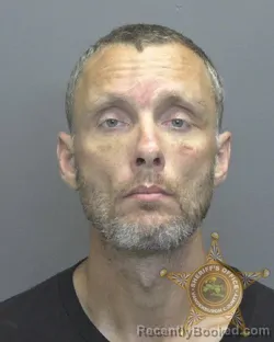 Mugshot of Matthew Dale Mattingly booked in Vanderburgh County, Indiana on July 27, 2026