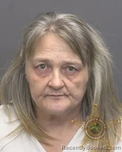 Mugshot of Stacey Michelle Graves booked in Vanderburgh County, Indiana on July 28, 2026