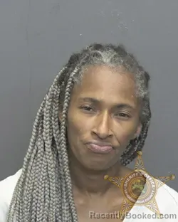 Mugshot of Keeya Necole Cole-Shanklin booked in Vanderburgh County, Indiana on July 28, 2026