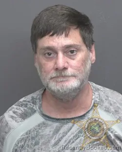 Mugshot of Kevin Reese Adams booked in Vanderburgh County, Indiana on July 28, 2026