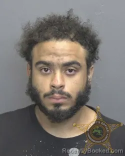 Mugshot of Malachi Elijah Coleman booked in Vanderburgh County, Indiana on July 29, 2026