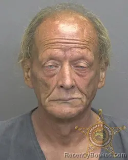 Mugshot of Ronald Wayne Miller booked in Vanderburgh County, Indiana on July 29, 2026