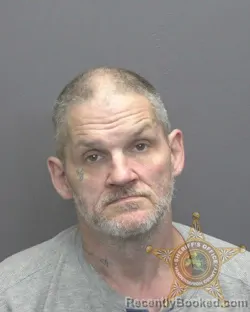 Mugshot of Jerry Robert Ashworth booked in Vanderburgh County, Indiana on July 29, 2026
