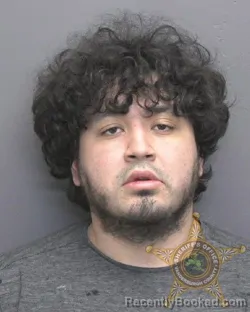 Mugshot of Jalen Carlos Sola booked in Vanderburgh County, Indiana on July 30, 2026