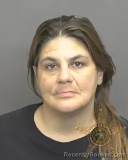 Mugshot of Teresa Jo Spoon booked in Vanderburgh County, Indiana on July 30, 2026