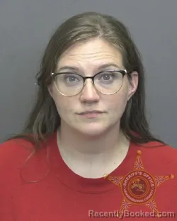 Mugshot of Kayla Gayle Greene booked in Vanderburgh County, Indiana on August 2, 2026
