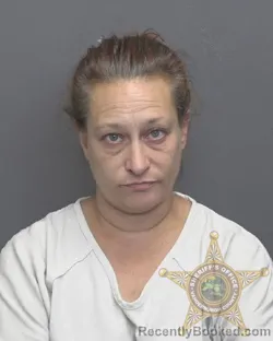 Mugshot of Alicia Christine Kifer booked in Vanderburgh County, Indiana on August 3, 2026