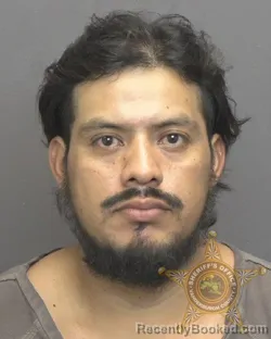 Mugshot of Ely Marroquin-Morales booked in Vanderburgh County, Indiana on August 3, 2026