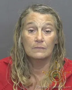 Mugshot of Terri Rae Bohrer booked in Vanderburgh County, Indiana on August 4, 2026