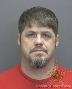 Mugshot of Jason Keith Byers booked in Vanderburgh County, Indiana on August 4, 2026