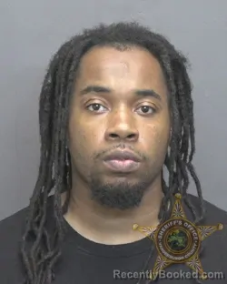 Mugshot of Lorenze Jamal Long booked in Vanderburgh County, Indiana on August 4, 2026