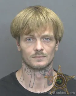 Mugshot of Jeremy Logan Galt booked in Vanderburgh County, Indiana on August 5, 2026