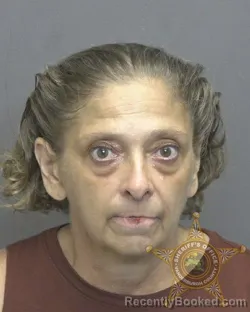 Mugshot of BLENDA LORRAIN LUNDBURG booked in Vanderburgh County, Indiana on August 5, 2026