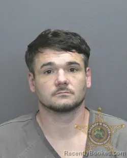 Mugshot of Taylor Barrington Danks booked in Vanderburgh County, Indiana on August 6, 2026