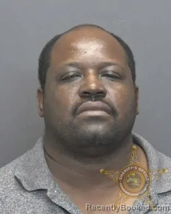 Mugshot of Kerby Louis booked in Vanderburgh County, Indiana on August 7, 2026