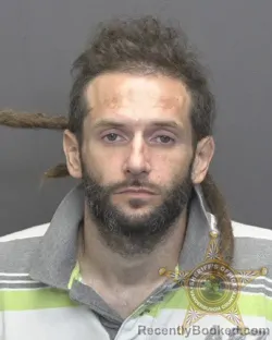 Mugshot of Jacob Dylan Humphrey booked in Vanderburgh County, Indiana on August 7, 2026