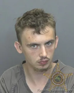 Mugshot of Daniel Lee Hall booked in Vanderburgh County, Indiana on August 7, 2026