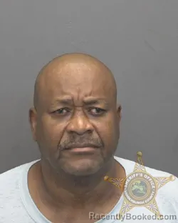 Mugshot of Demetrick Lateef Baker booked in Vanderburgh County, Indiana on August 7, 2026