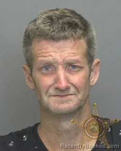 Mugshot of Matthew Elliott Greathouse booked in Vanderburgh County, Indiana on August 8, 2026