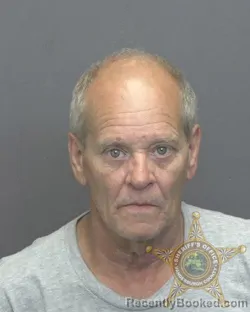 Mugshot of Kevin Ray Fleming booked in Vanderburgh County, Indiana on August 9, 2026