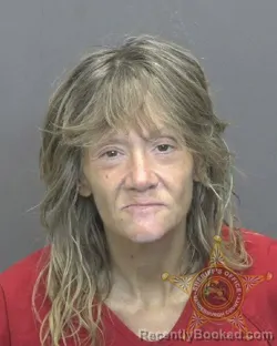 Mugshot of Jodi Lynn Harris booked in Vanderburgh County, Indiana on August 9, 2026