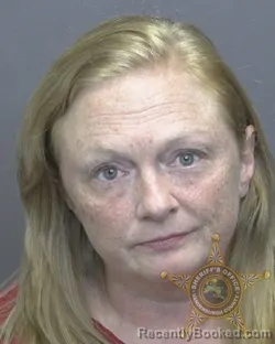 Mugshot of Heather Maygan Alvey booked in Vanderburgh County, Indiana on August 9, 2026
