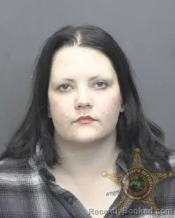 Mugshot of Kalea Dawn Baize booked in Vanderburgh County, Indiana on August 11, 2026