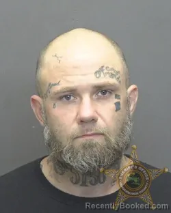 Mugshot of Jeremy Ray Greenlee booked in Vanderburgh County, Indiana on August 11, 2026
