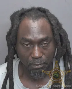 Mugshot of Corey Lamar Luster booked in Vanderburgh County, Indiana on August 11, 2026