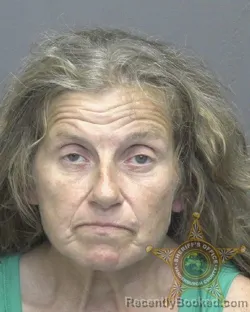 Mugshot of Tressy Ann Cobren booked in Vanderburgh County, Indiana on August 11, 2026