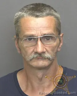 Mugshot of Glenn Bradley Coleman booked in Vanderburgh County, Indiana on August 12, 2026