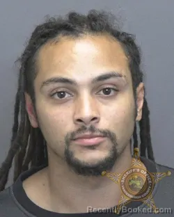 Mugshot of Anthony Michael Johnson booked in Vanderburgh County, Indiana on August 17, 2026