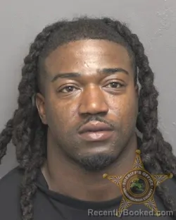Mugshot of Martez Travell Lockridge booked in Vanderburgh County, Indiana on August 18, 2026