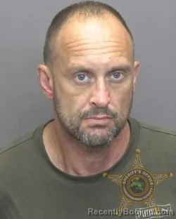 Mugshot of Justin Richard Rohrer booked in Vanderburgh County, Indiana on August 18, 2026