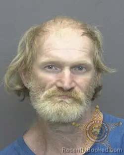 Mugshot of Edward Lee Lucas booked in Vanderburgh County, Indiana on August 18, 2026