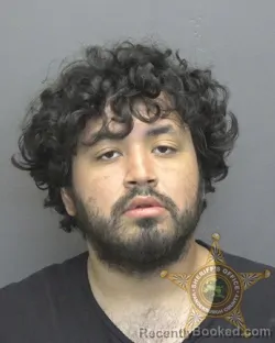 Mugshot of Jalen Carlos Sola booked in Vanderburgh County, Indiana on August 19, 2026