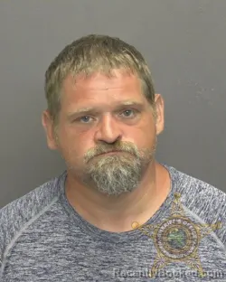 Mugshot of Timothy Michael Beasley booked in Vanderburgh County, Indiana on August 19, 2026