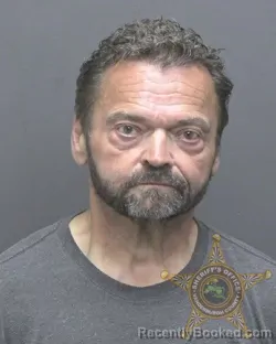Mugshot of Clifford Melvin Huddleston booked in Vanderburgh County, Indiana on August 19, 2026
