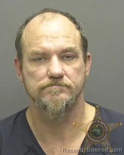 Mugshot of Kenneth Edward Myers booked in Vanderburgh County, Indiana on August 19, 2026