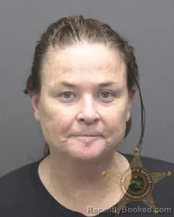 Mugshot of Virginia Ruth Gildersleeve booked in Vanderburgh County, Indiana on August 19, 2026