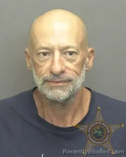 Mugshot of Nicholas Allen Johnson booked in Vanderburgh County, Indiana on August 21, 2026