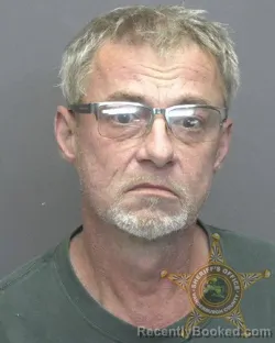 Mugshot of David Lee Wadkins booked in Vanderburgh County, Indiana on August 21, 2026