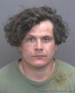 Mugshot of Denny Velazquez booked in Vanderburgh County, Indiana on August 21, 2026