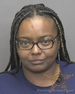 Mugshot of Quianna Cheree King booked in Vanderburgh County, Indiana on August 23, 2026