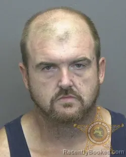 Mugshot of Jeremy Richard Haddock booked in Vanderburgh County, Indiana on August 23, 2026