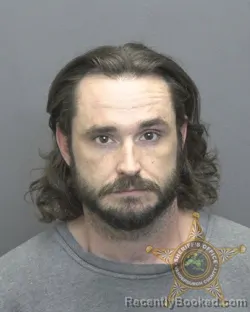Mugshot of Steven Anthony Tucker booked in Vanderburgh County, Indiana on August 24, 2026