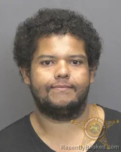 Mugshot of Eric Winston Garrett booked in Vanderburgh County, Indiana on August 24, 2026