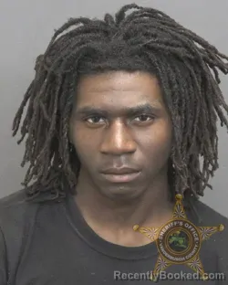 Mugshot of Ladarrius Lamont Barnes booked in Vanderburgh County, Indiana on September 4, 2026
