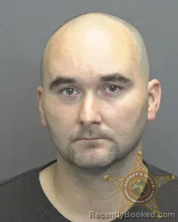 Mugshot of Bradly Allen Dotterweich booked in Vanderburgh County, Indiana on September 4, 2026